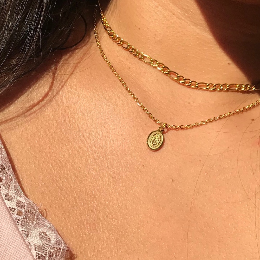 Virgin Mary Necklace